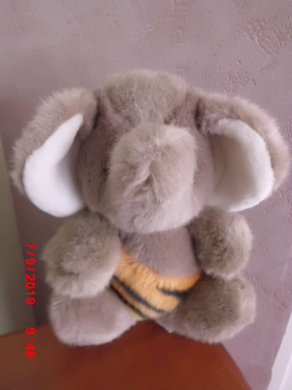 PELUCHE ELEPHANT NICOTOY Jeux / jouets