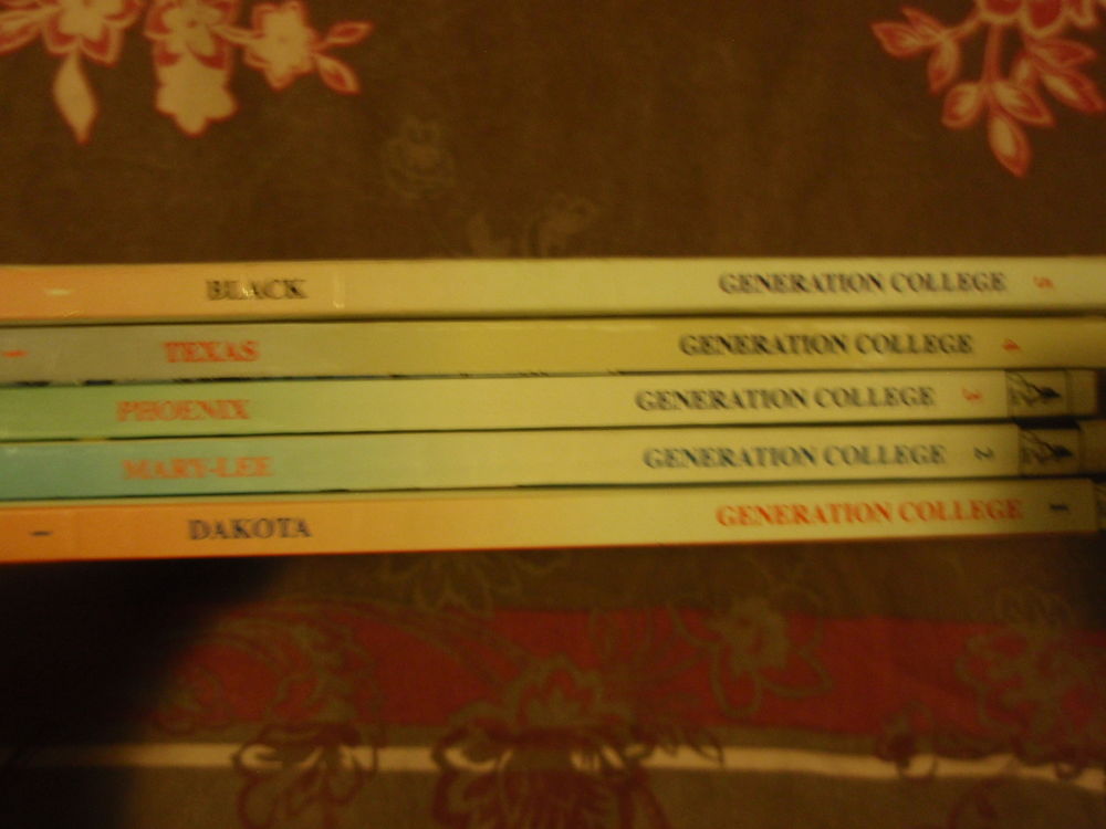 5 BD G&eacute;n&eacute;ration College Livres et BD
