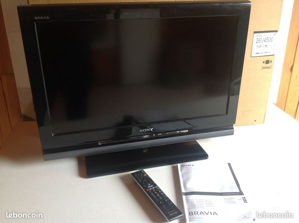 TV SONY BRAVIA KDL-26V4500 &Agrave; R&Eacute;PARER Envoi Possible
Photos/Video/TV