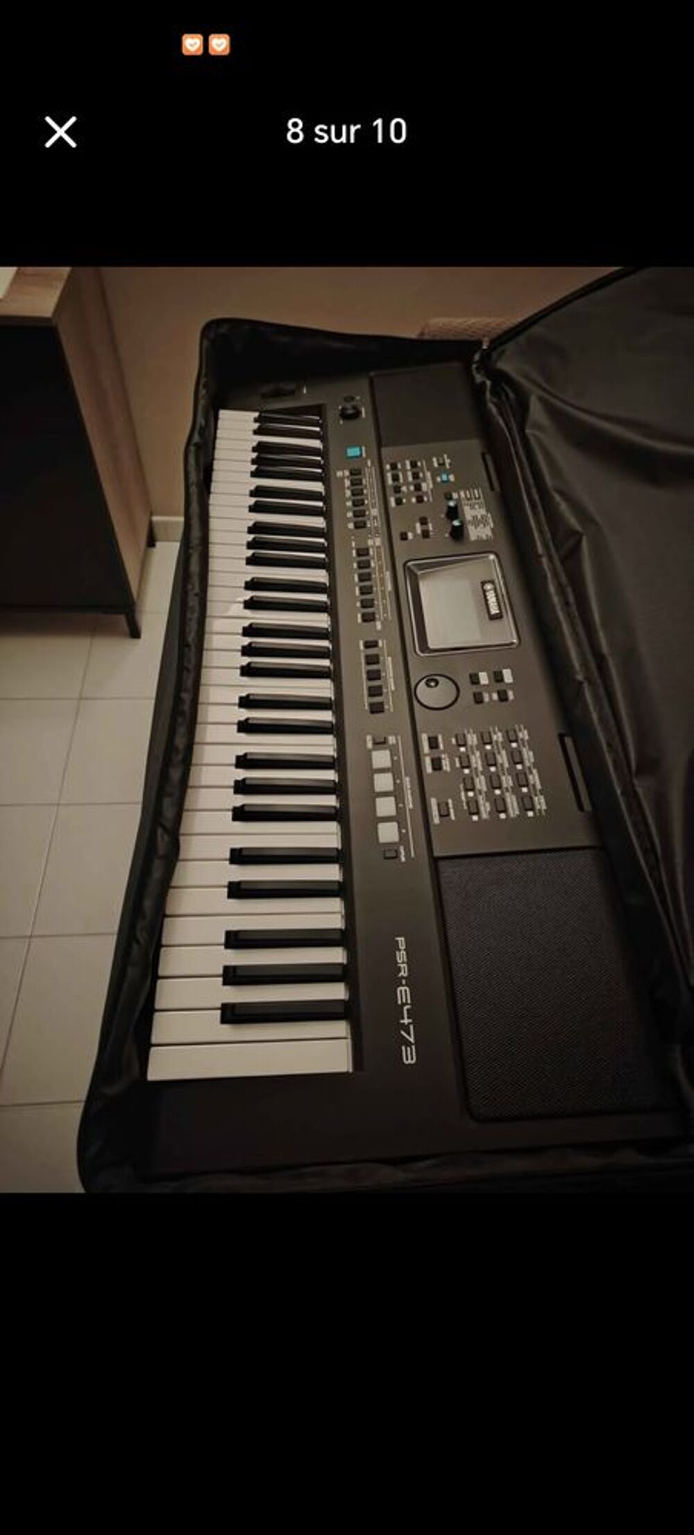 Clavier Arrangeur YAMAHA professionnel Neuf + Housse Instruments de musique