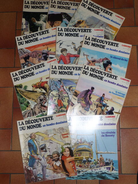 LA DECOUVERTE DU MONDE EN BANDES DESSINEES 4 Brest (29)