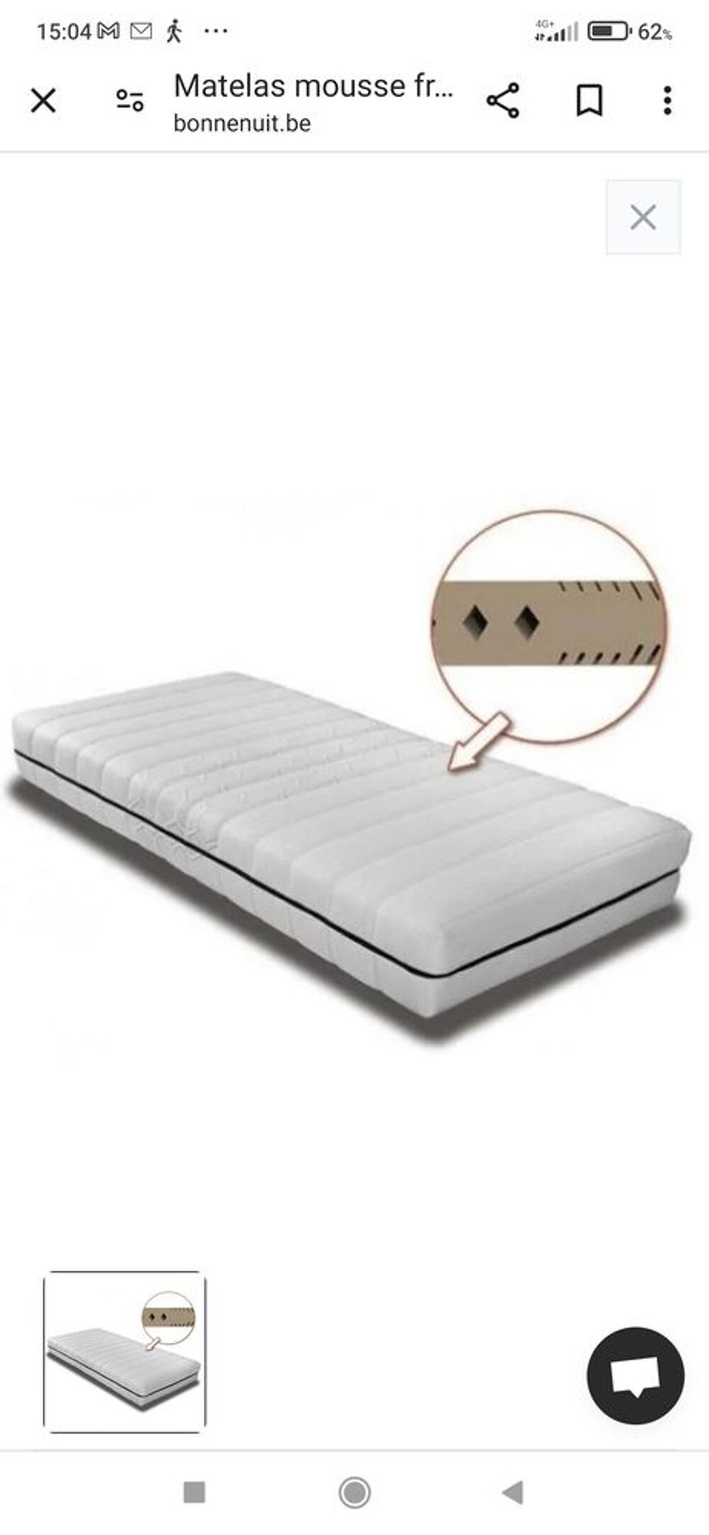Lit Malm IKEA avec caisson et t&ecirc;te de lit +Matelas Polypreen Meubles
