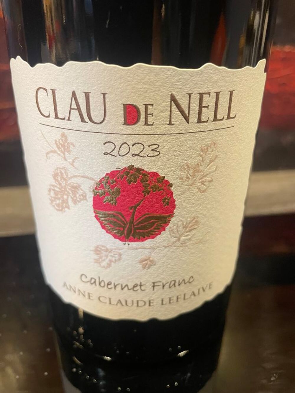 1 Bt Clau de Nell - Cabernet Franc Anjou Saumur
Cuisine