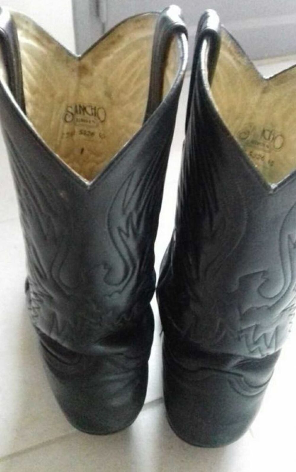 Bottes en cuir Chaussures