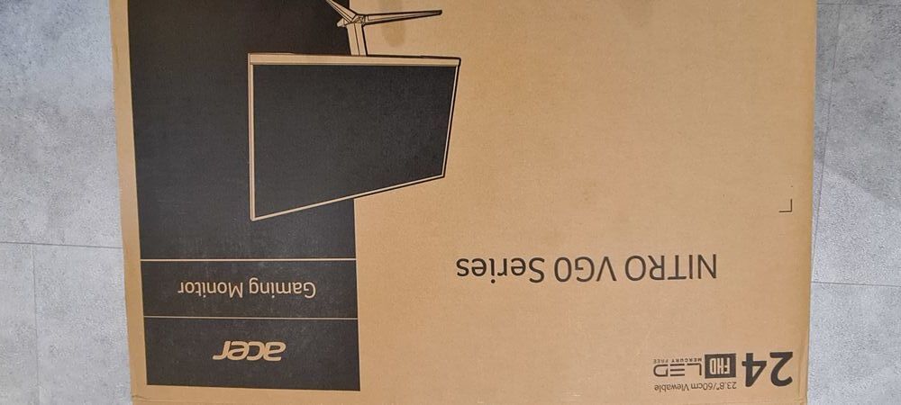 2 &eacute;crans Acer nitro vgo series 24 pouces, Matériel informatique