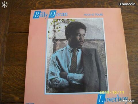 Vinyl maxi 45t Billy Ocean loverboy 10 Malzville (54)