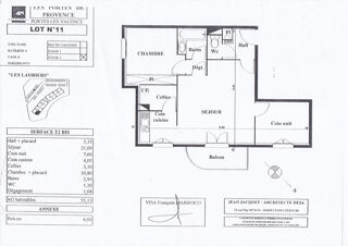  Appartement � vendre 3 pi�ces 55 m�