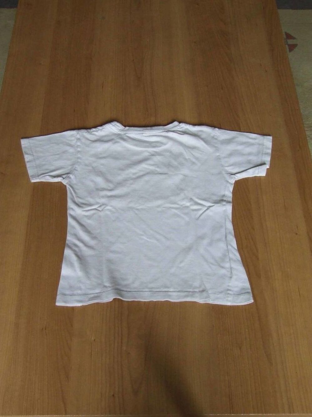 Tee-shirt manches courtes, Blanc motif Oasis, 10&nbsp;ans Vêtements enfants