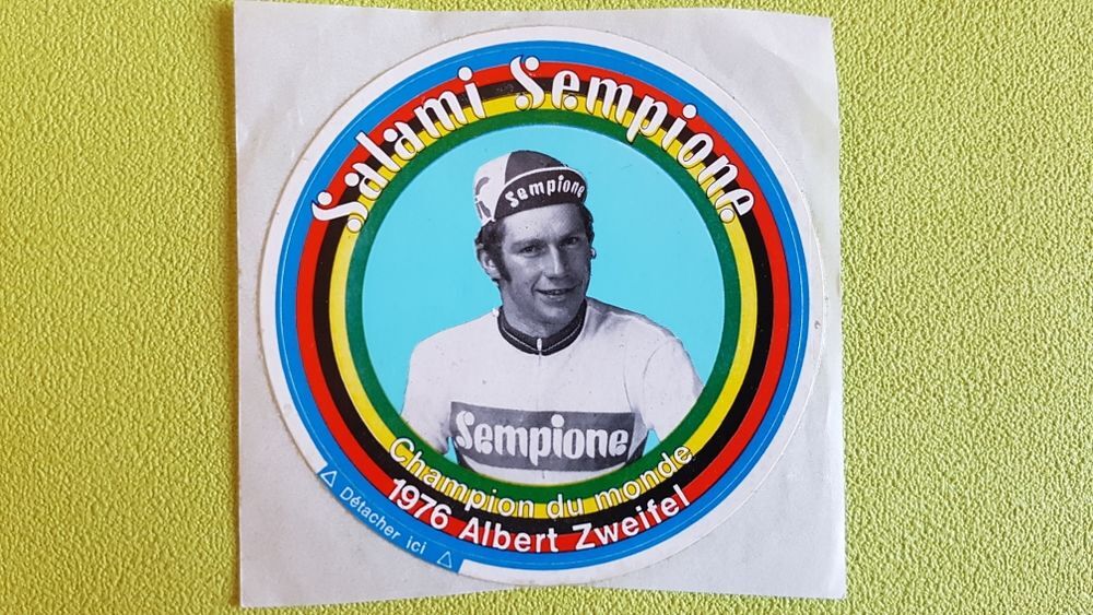 ALBERT ZWEIFEL * CHAMPION DU MONDE * Vélos