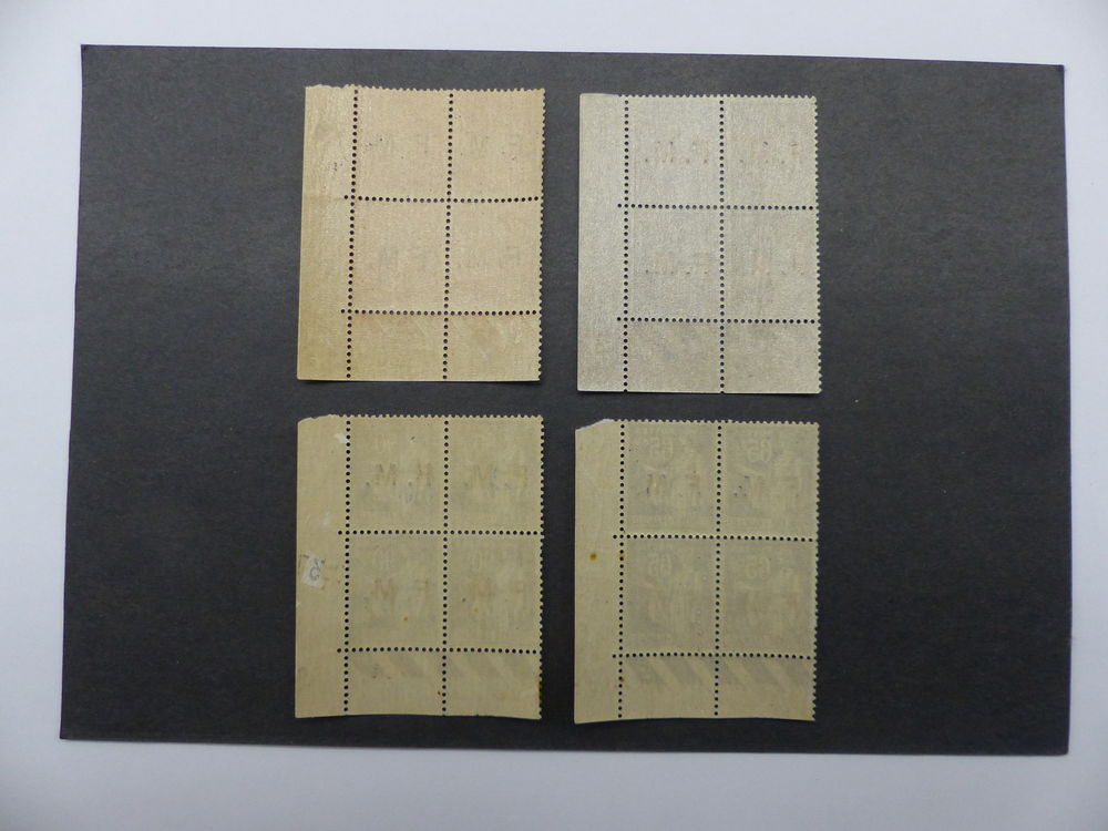 TIMBRES F M EN COINS DATES NEUFS ** COTE 140 € 