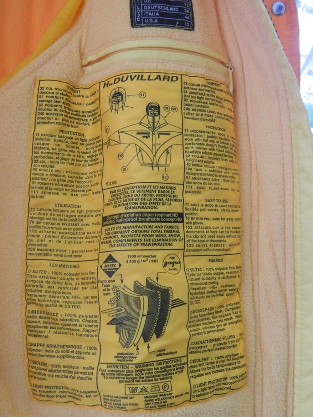 VESTE DE SKI FEMME Vêtements