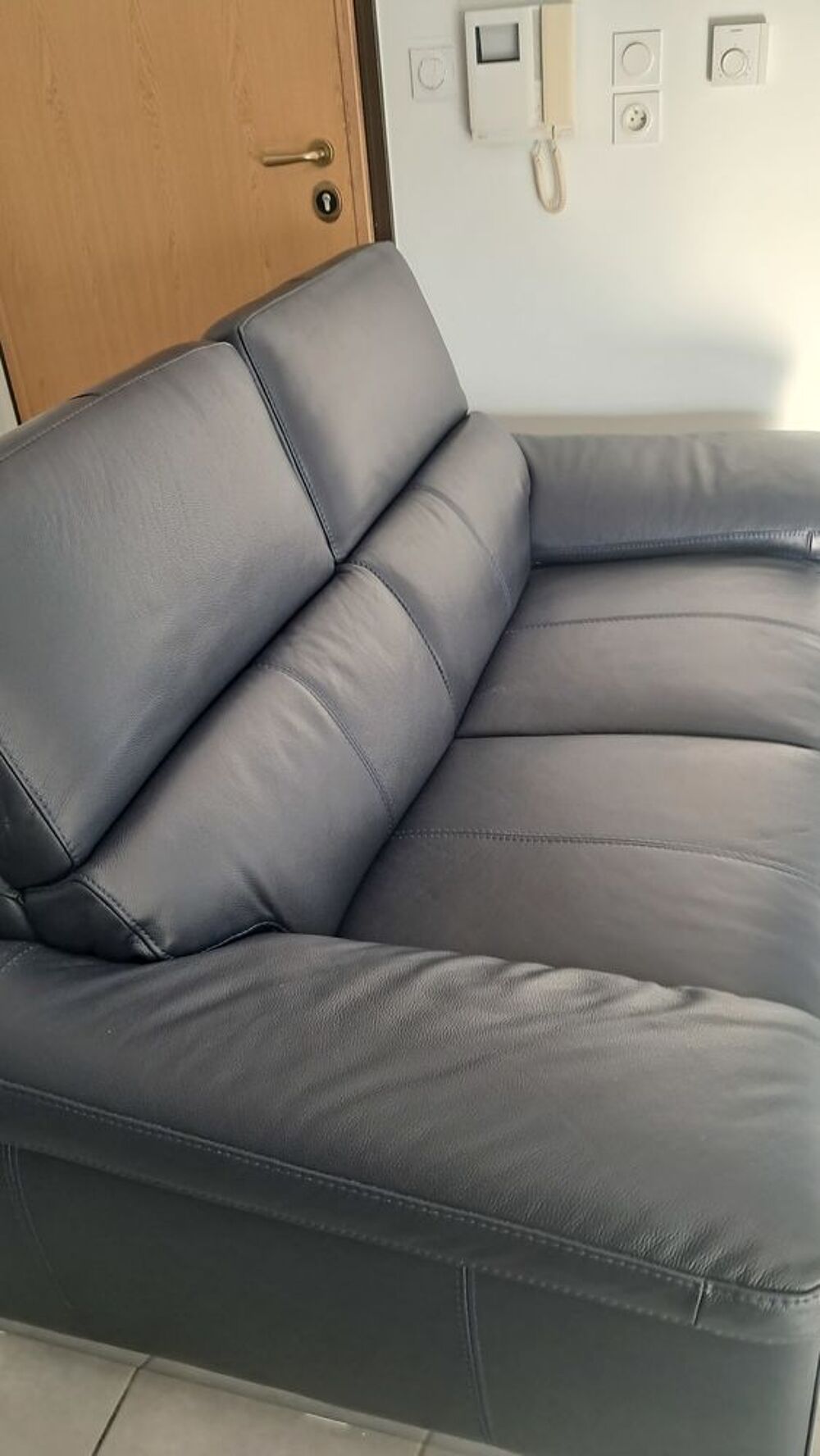 CANAPE CUIR 2 PLACES Meubles