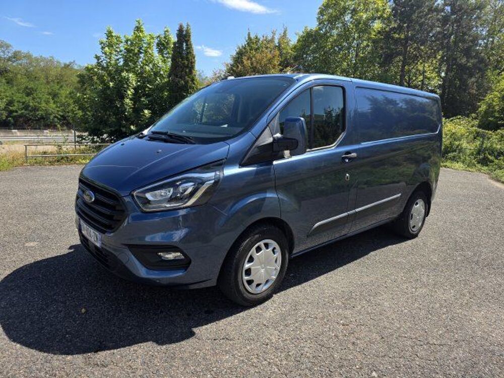 Transit Custom TRANSIT CUSTOM FOURGON 300 L1H1 2.0 ECOBLUE 130 BVA TREND BUSINESS 2023 occasion 38150 Roussillon