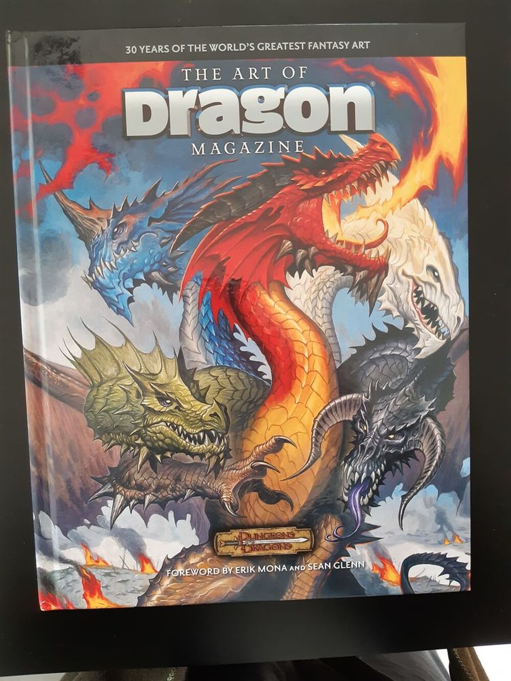 The art of dragon magazine paizo d&amp;d 