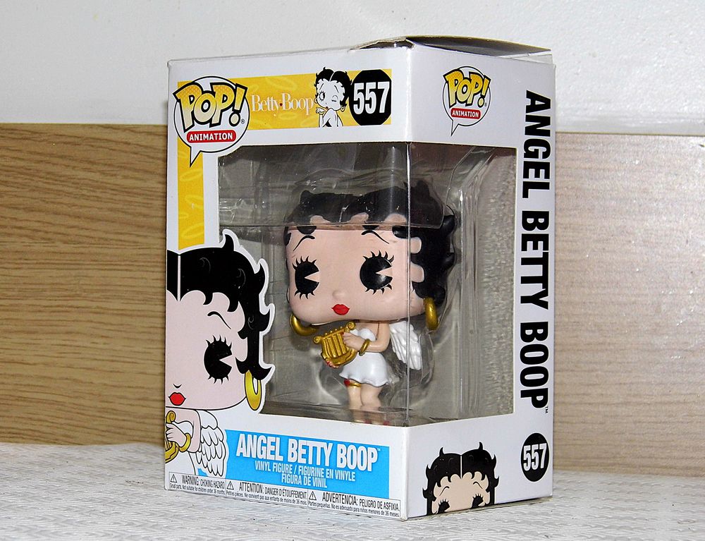Figurine Funko Pop 557 - Betty Boop - Angel - Pop animation collection jouet 