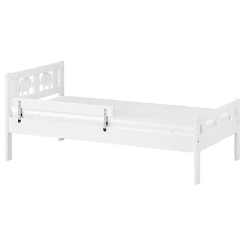 Cadre de lit avec sommier  lattes, blanc KRITTER IKEA 50 Annemasse (74)