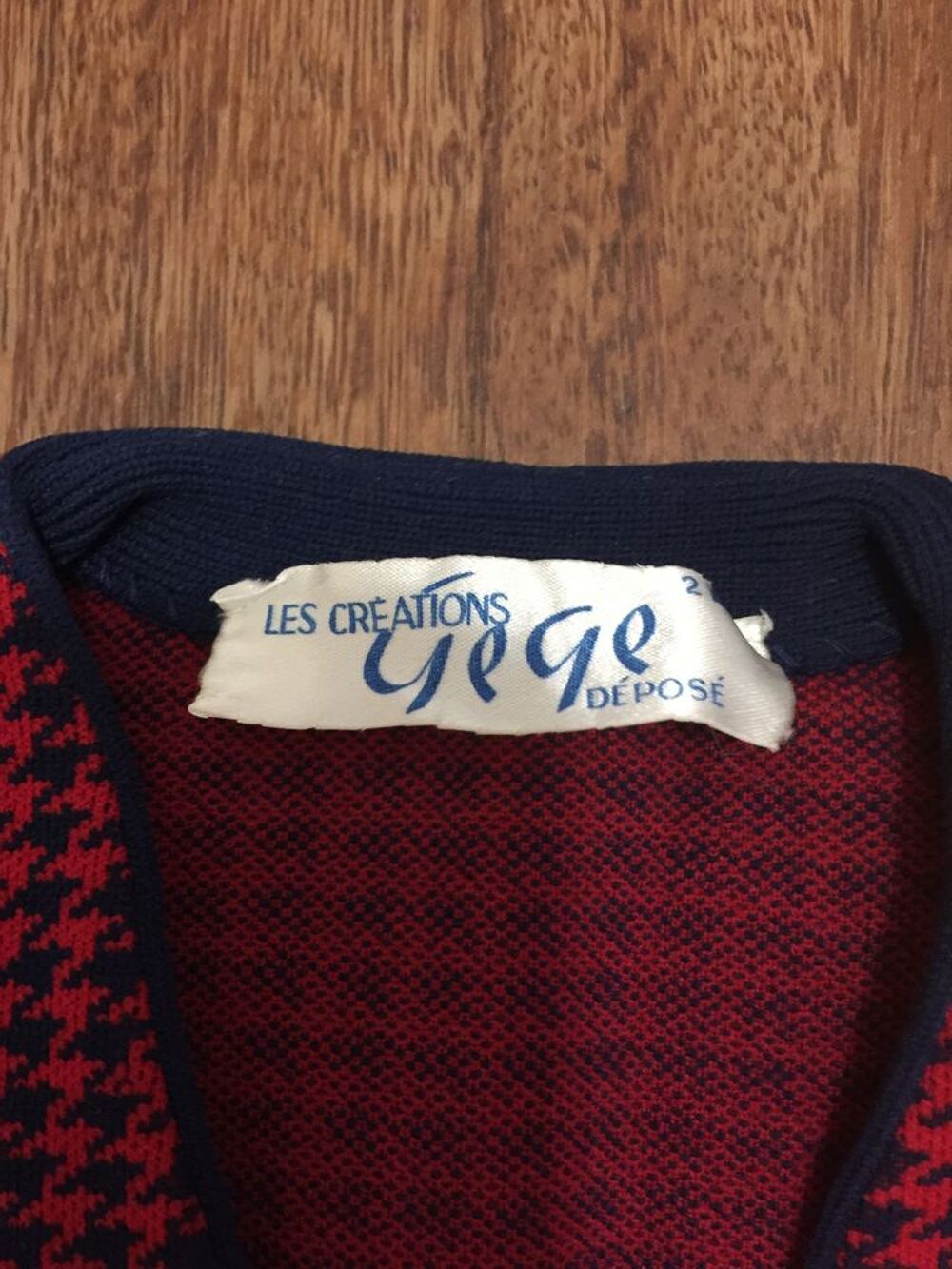 Gilet enfant gar&ccedil;on " Les cr&eacute;ations de g&eacute;g&eacute; de pose Vêtements enfants