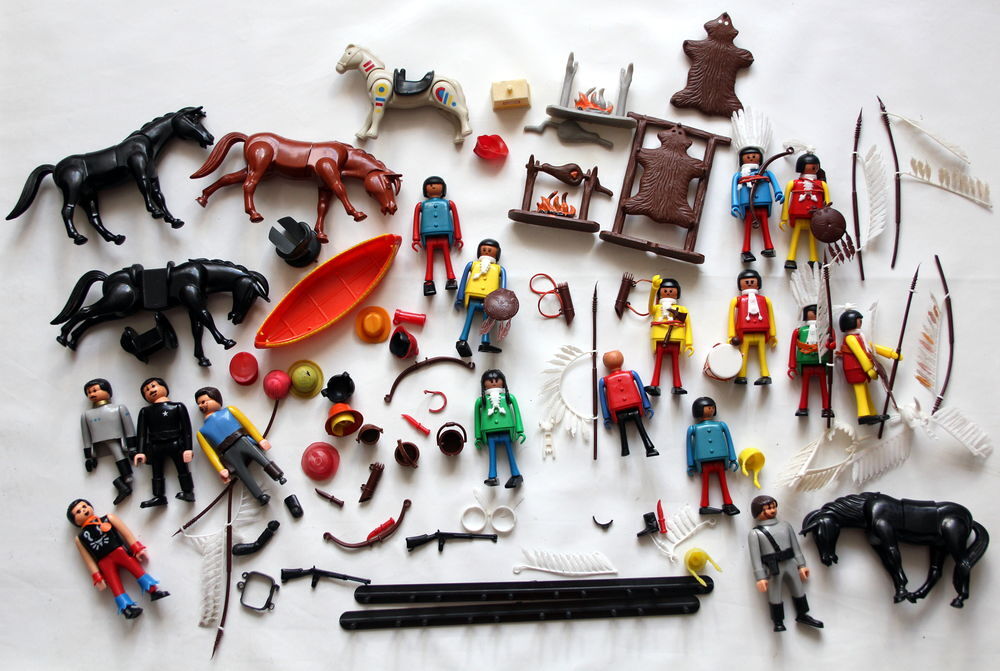 Boite indiens PLAYBIG, airgam, Playmobil Jeux / jouets