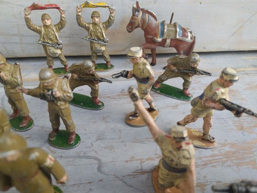 Lot Figurines Soldats Quiralu WW1-WW2 Jeux / jouets