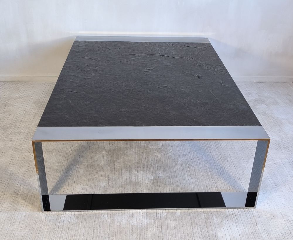 ? Exceptionnelle table basse ?'RING'' sign&eacute;e ORSENIGO Meubles