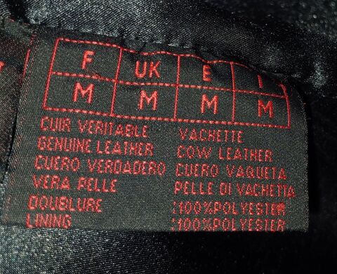 Blouson cuir vachette noir 75 Plaisir (78)