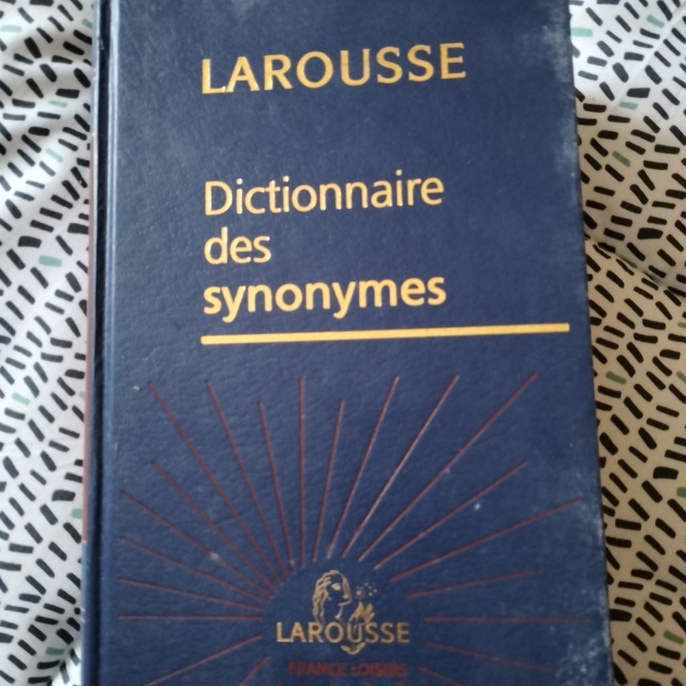Dictionnaire des synonymes Livres et BD