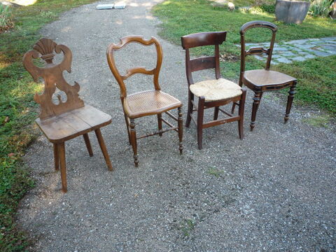 Chaise cann�e d�co/bois esprit haute �poque 20 Castres (81)