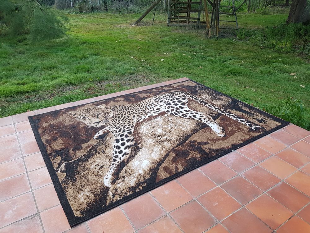 Tapis motif animalier Décoration