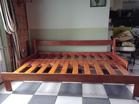 Canapé bois    plus     fauteuil assorti 20 Bertric-Burée (24)