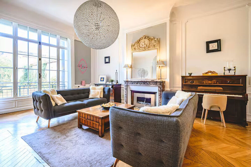 Location Appartement 150 m² meublés avec jardin privatif - Reims hypercentre Reims