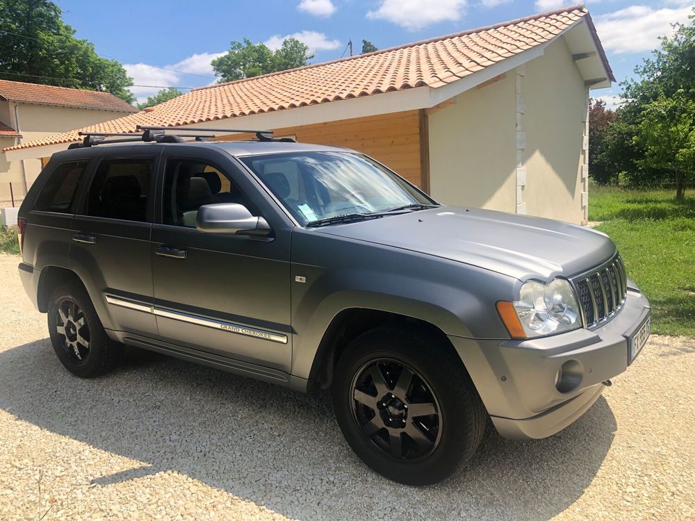 Grand Cherokee 3.0l CRD S Limited A 2007 occasion 33000 Bordeaux