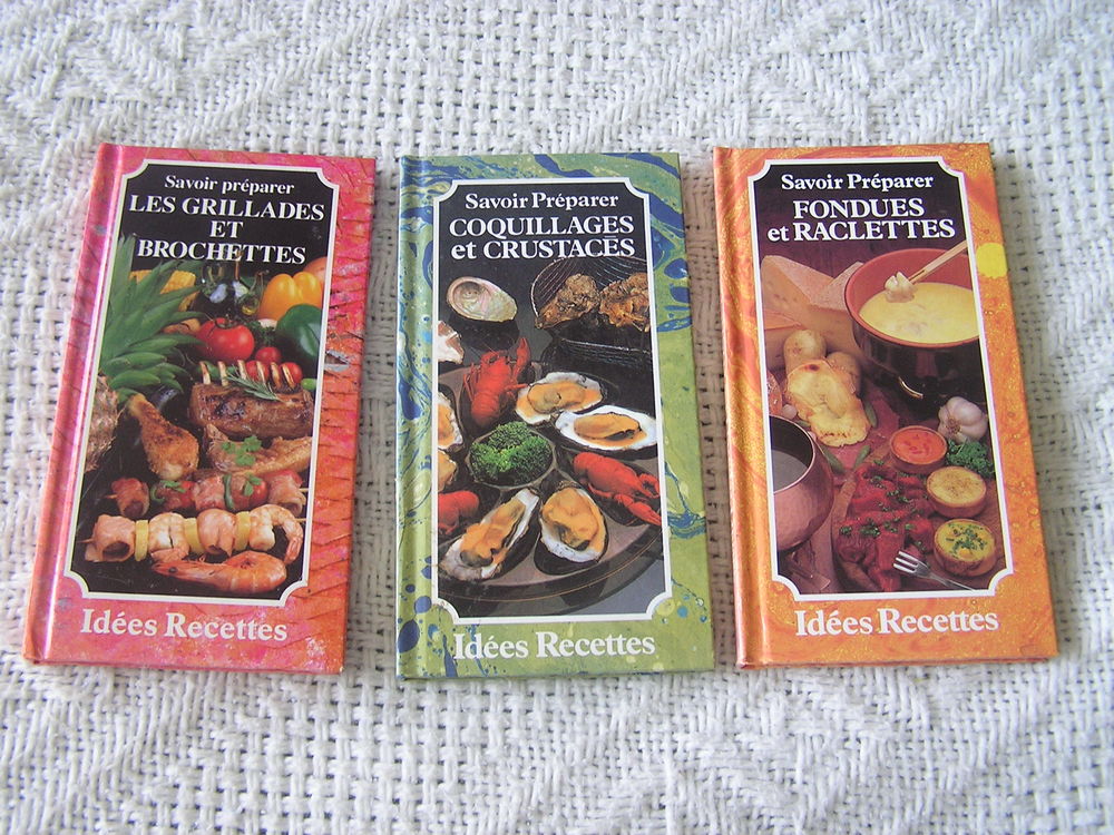 3 Livres de cuisine &quot;Savoir Pr&eacute;parer&quot; de Patrice DARD Livres et BD