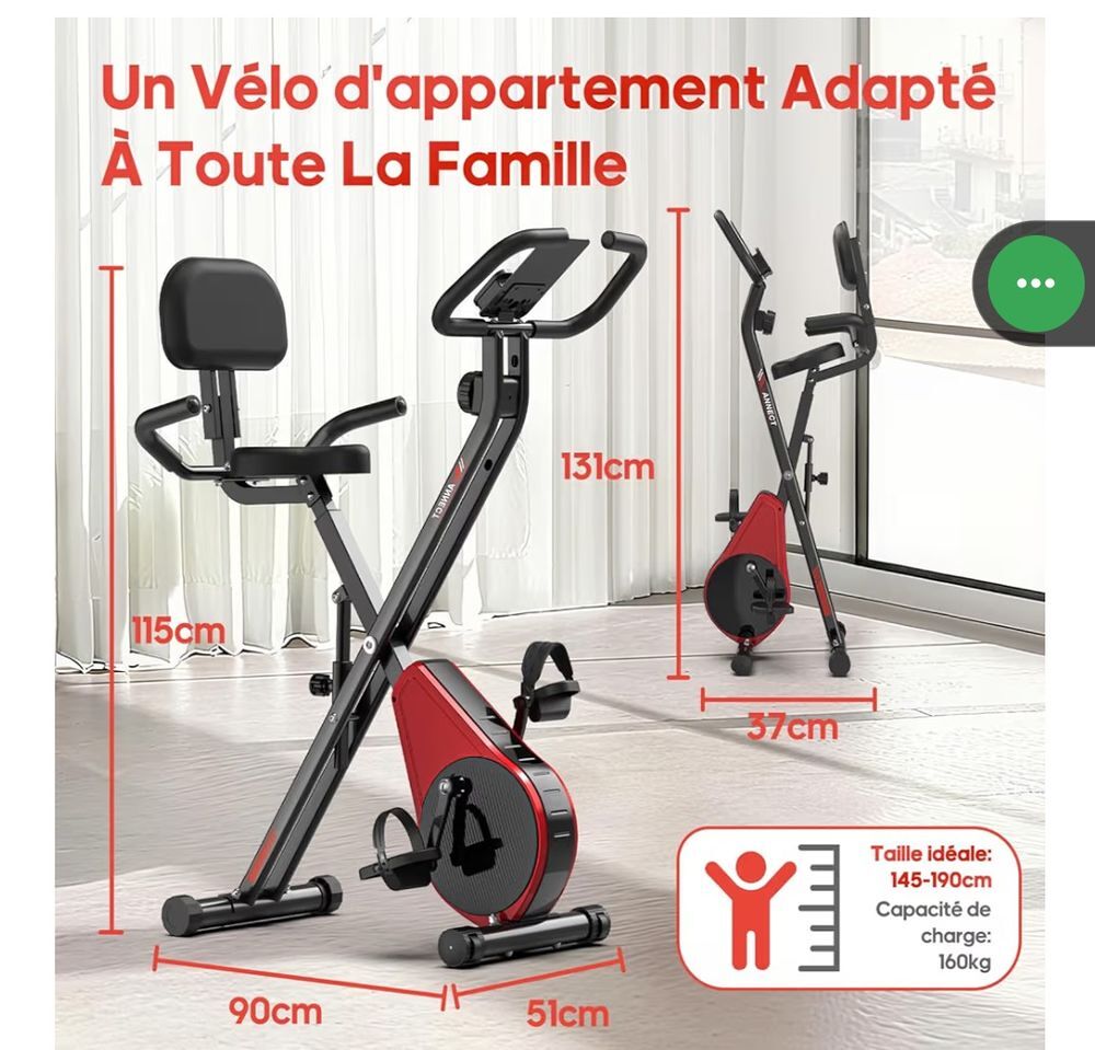 V&eacute;lo d'appartement pliable Sports