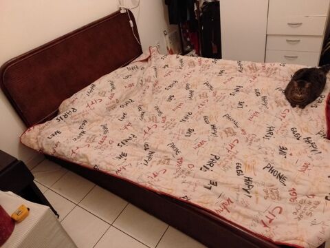 Lit + sommier + matelas 20 Metz (57)