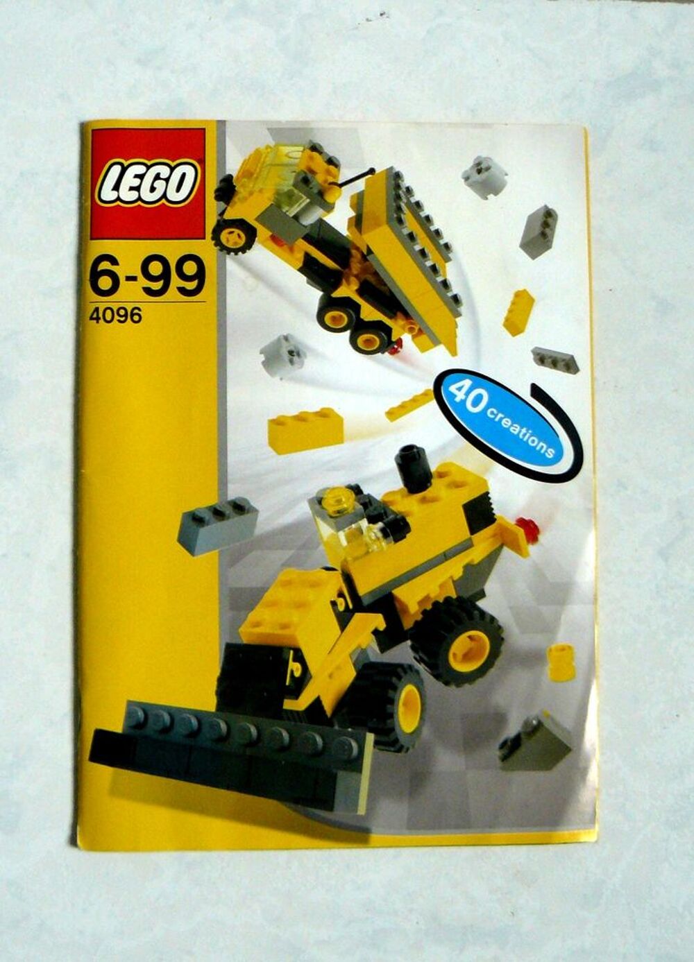 Notice Lego Set 4096 : Micro wheels - 40 cr&eacute;ations - 2003 Jeux / jouets