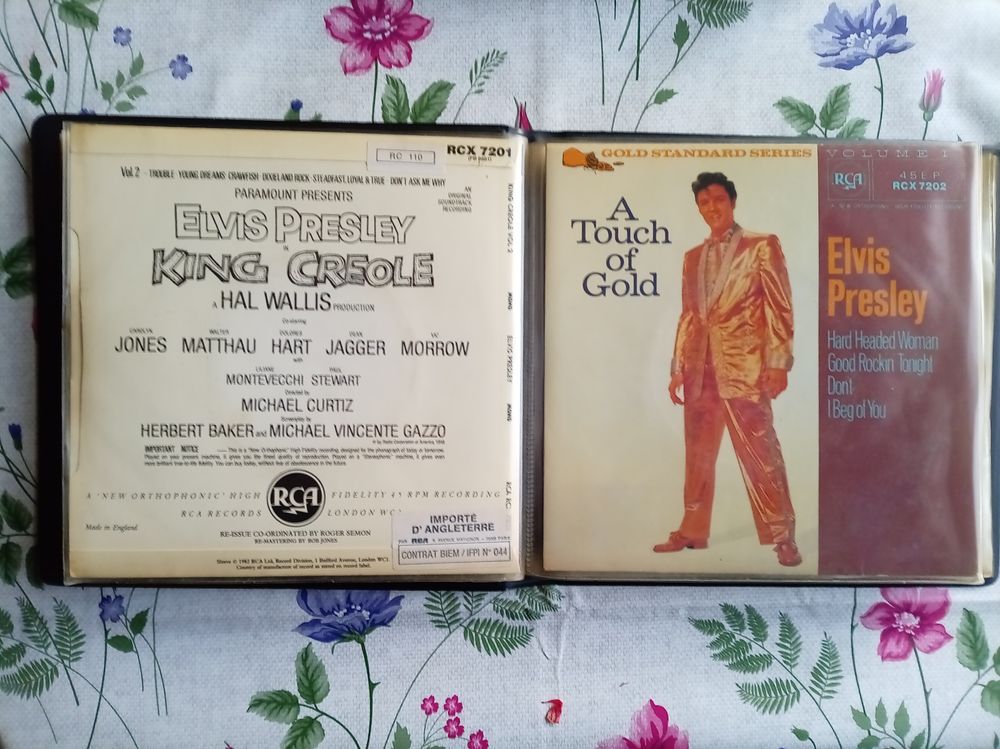 Elvis Presley The EP Collection
CD et vinyles
