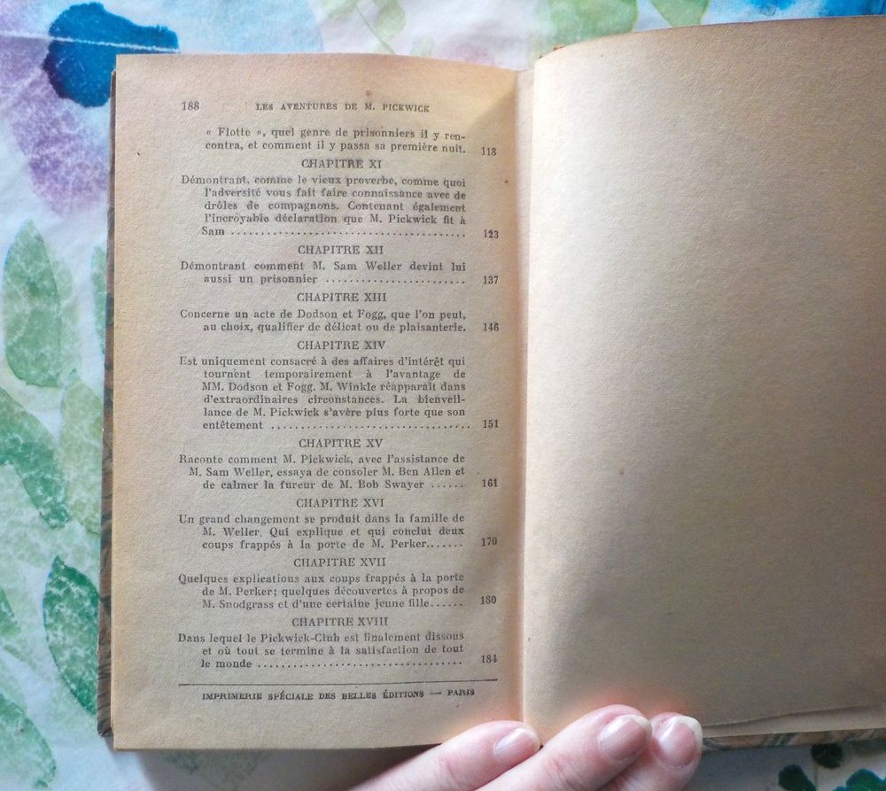 LES AVENTURES DE M. PICKWICK T2 de Charles DICKENS 1937 Livres et BD