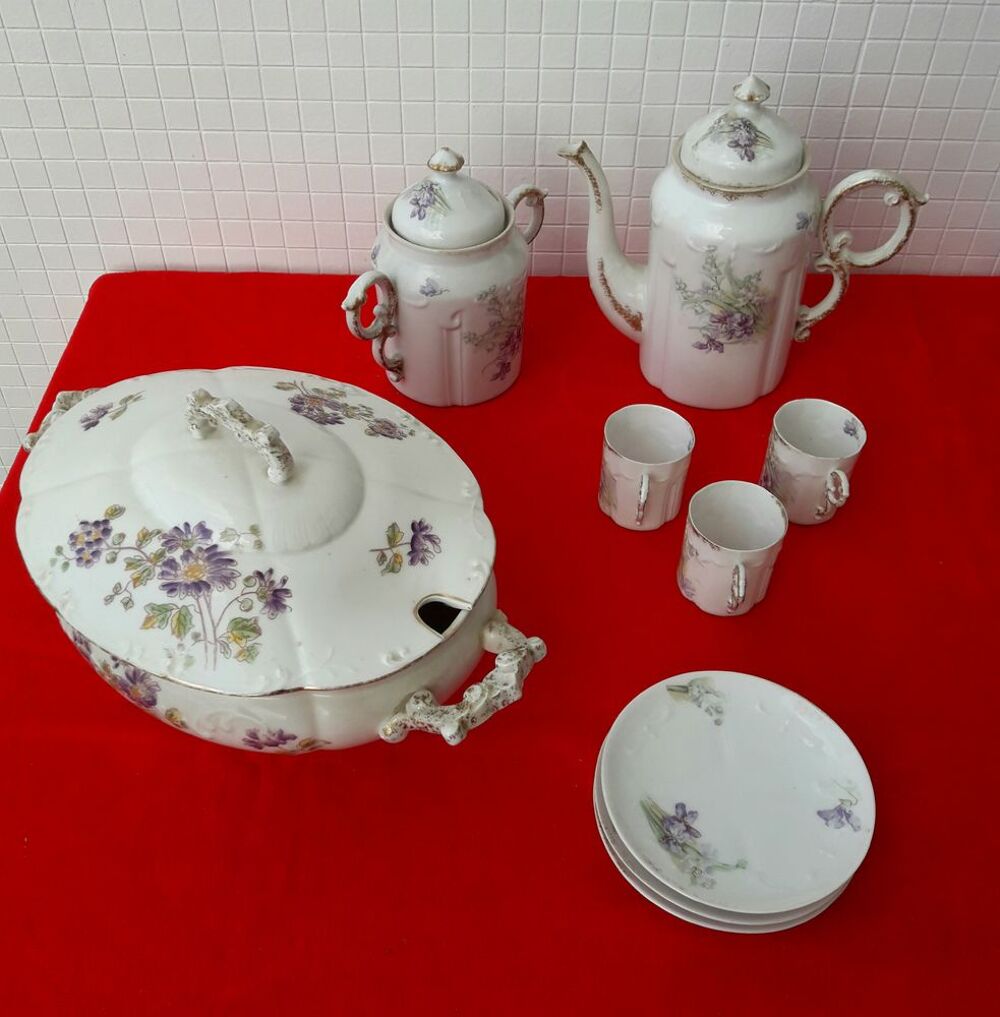 ENSEMBLE VAISSELLE PORCELAINE Cuisine
