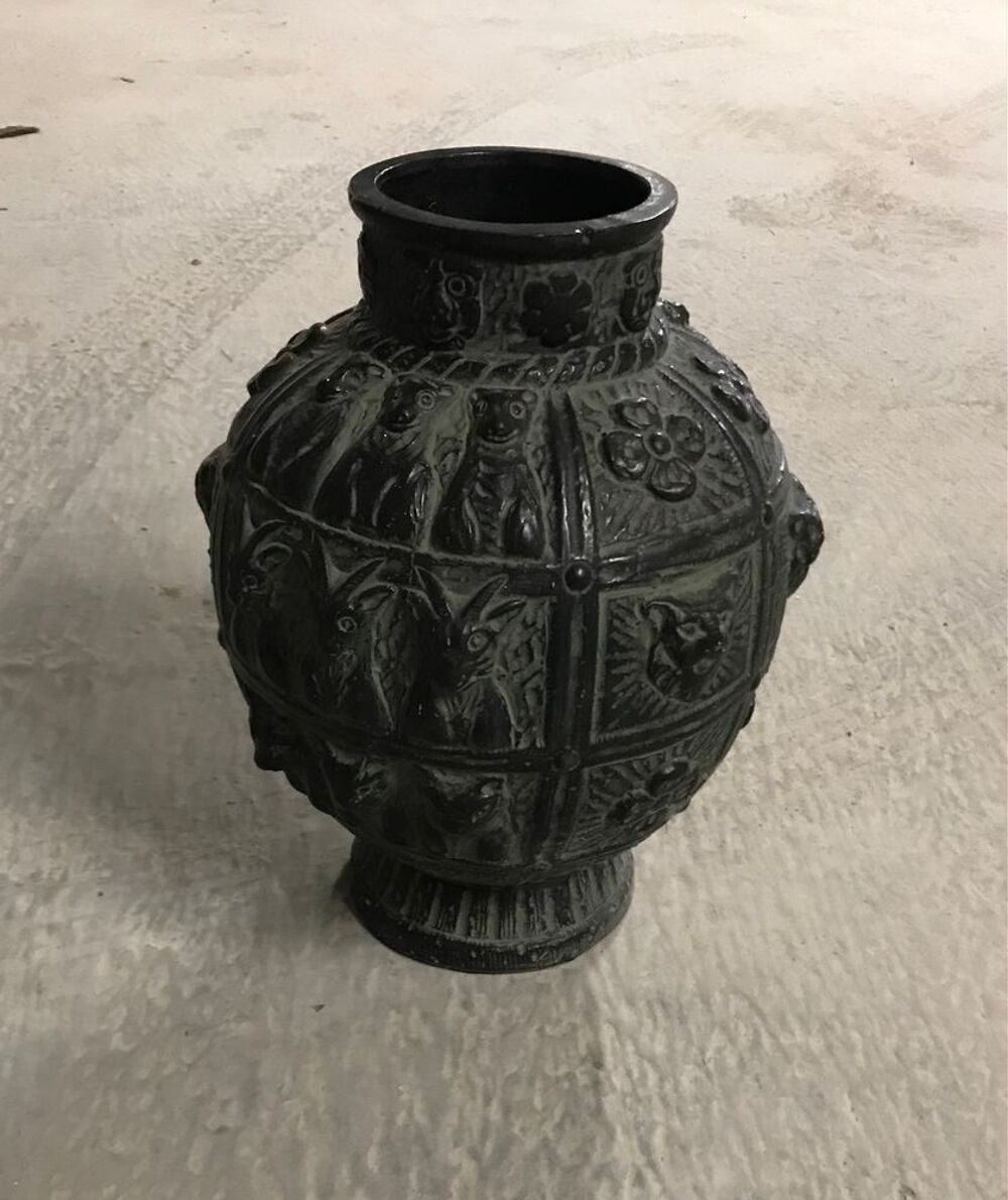 Vase en Terre Cuite style Art Nouveau Décoration