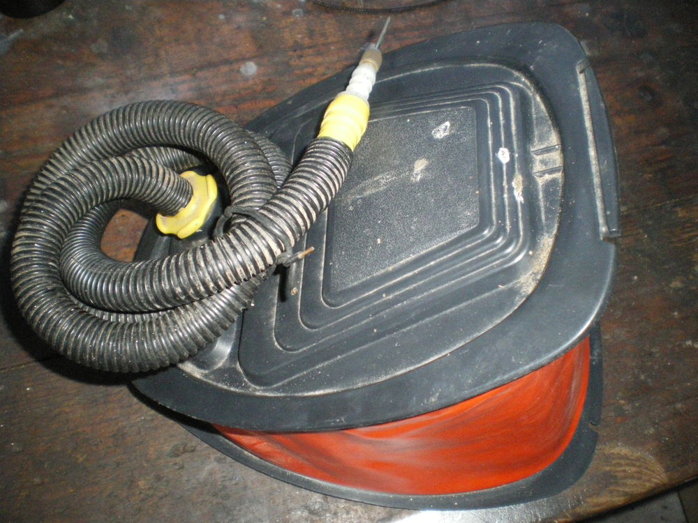 GONFLEUR A PIED Bricolage