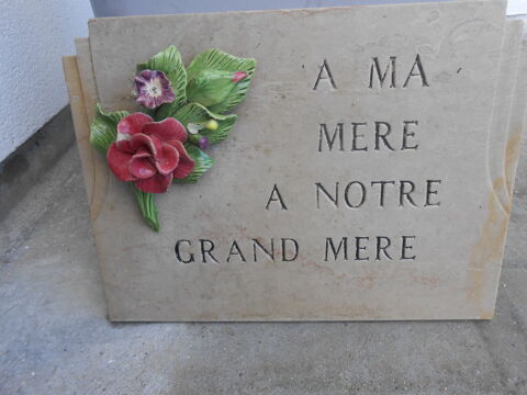 plaque funerère marbre 40cmx30cm 10 Marck (62)