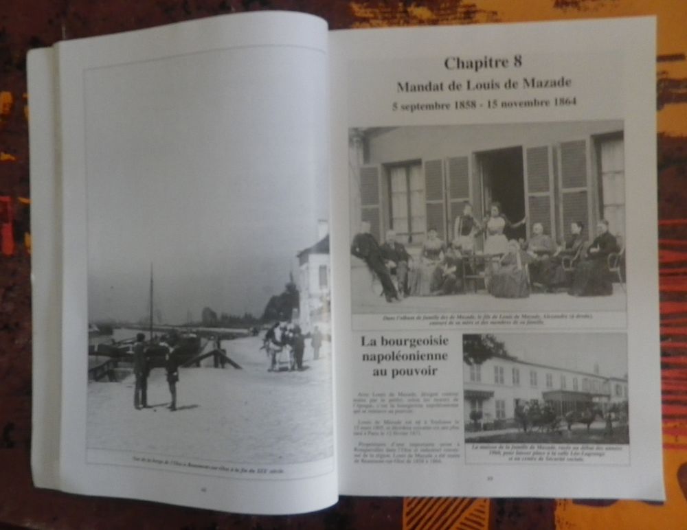 BEAUMONT-SUR-OISE IMAGES DE RUE 150 ANS HISTOIRE BEAUMONTOIS Livres et BD
