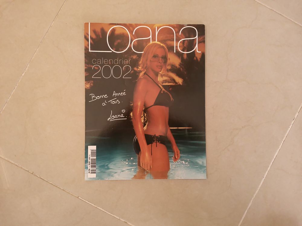 Calendrier de LOANA 50 euros prix ferme Livres et BD
