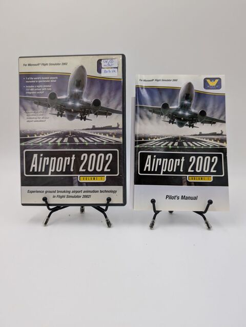 Jeu PC Airport 2002 Volume 1 en boite, complet (Cl� CD inclu 1 Vulbens (74)