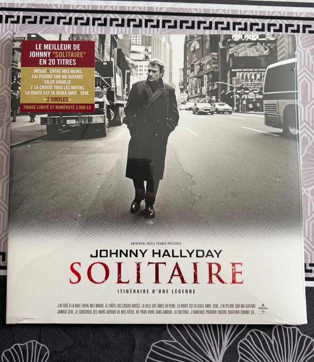 Johnny HALLYDAY " Vinyl " CD et vinyles