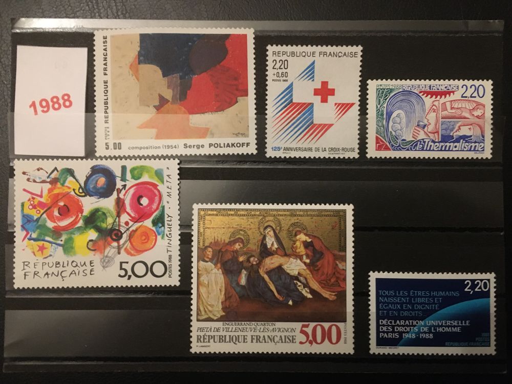 TIMBRES ** NEUFS DE FRANCE 1988 