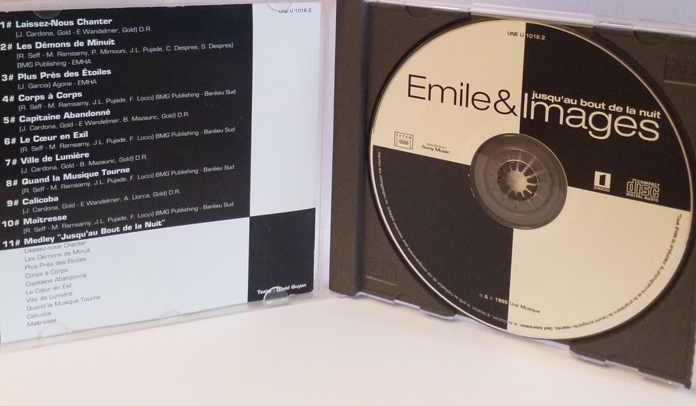 Emile &amp; Images Jusqu'au Bout De La Nuit CD et vinyles