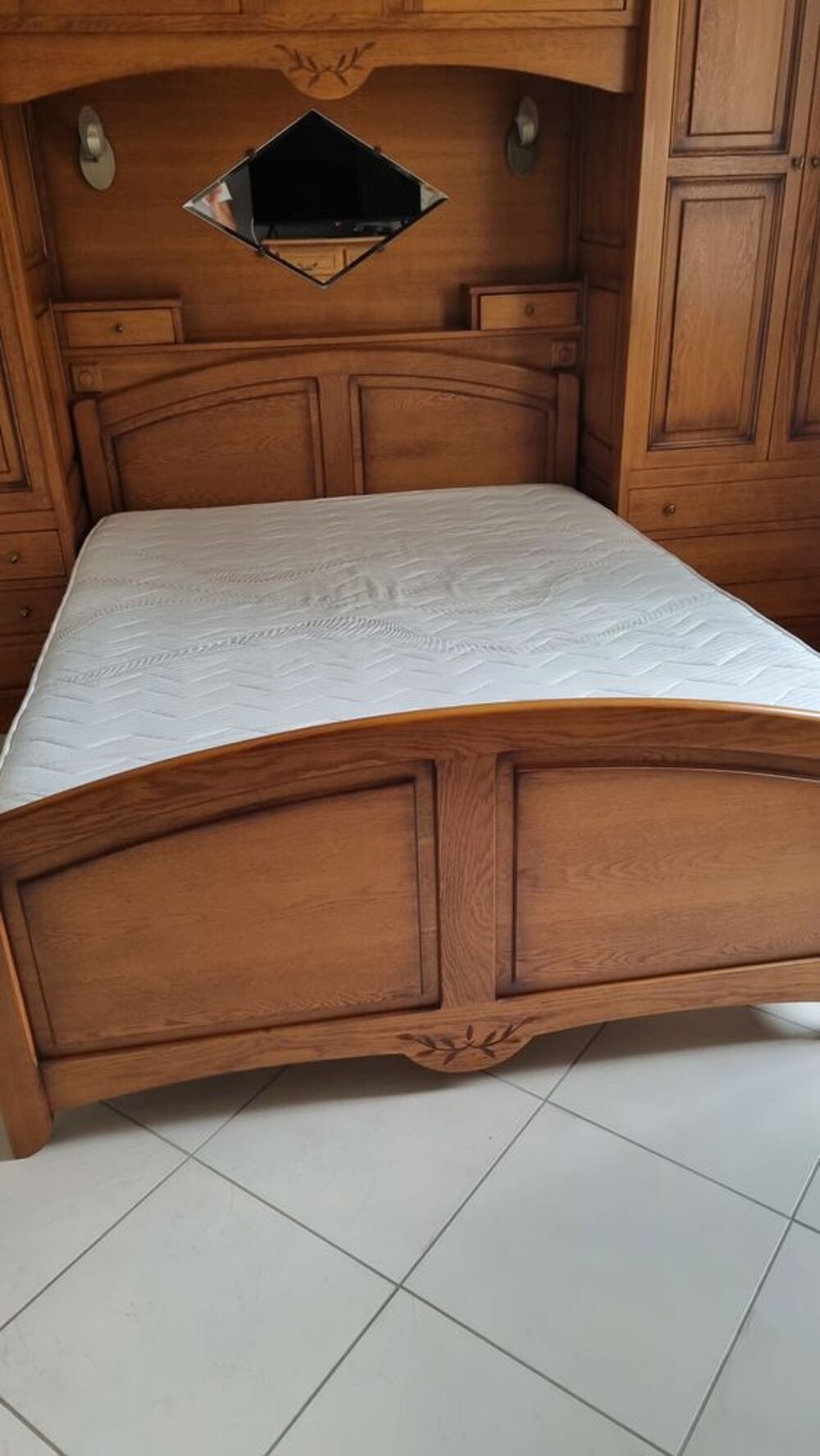 Chambre lit pont Meubles