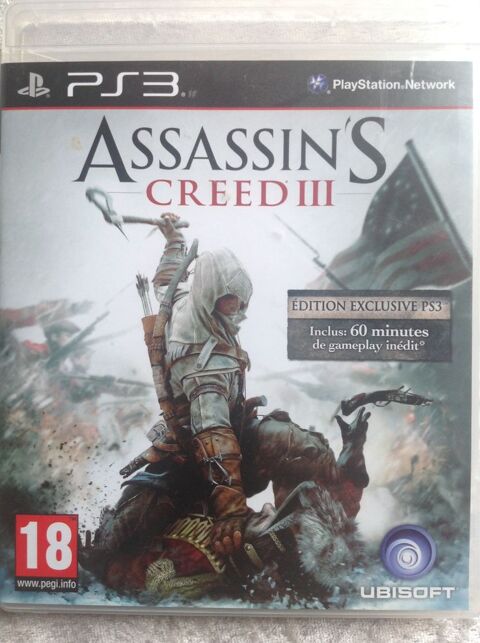 ASSASSIN'S CREED III EDITION EXCLUSIVE PS3 Envoi possible
7 Trégunc (29)