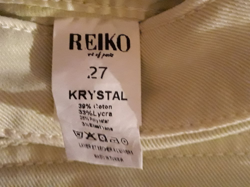 Pantalon vert pomme - Reiko - Taille 36 Vêtements